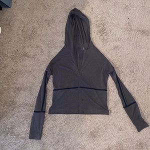 Under Armour Zip Up Hoodie | Gray/Brown Neutral Color | Size S